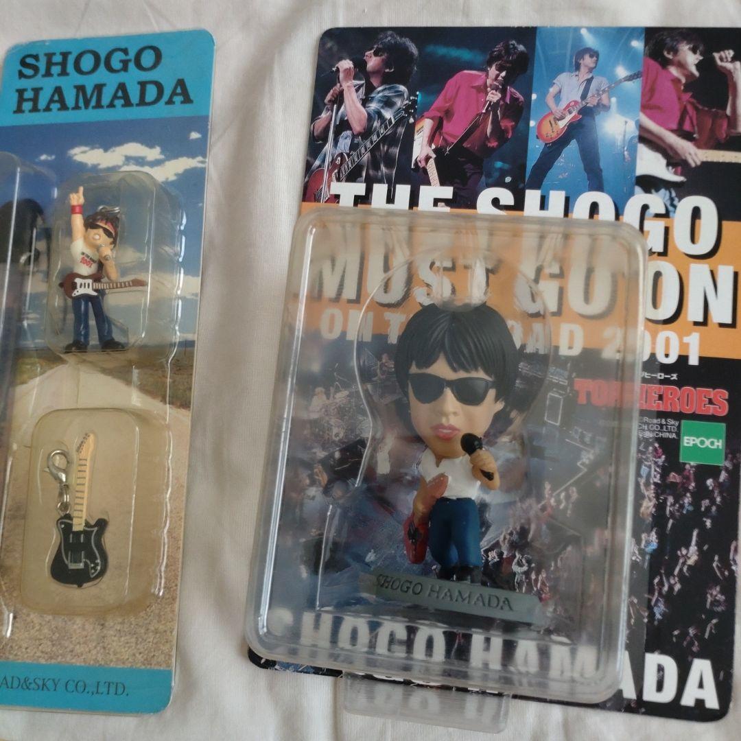 浜田省吾　ライブグッズ　フィギュア　 ストラップ　7点　レア物