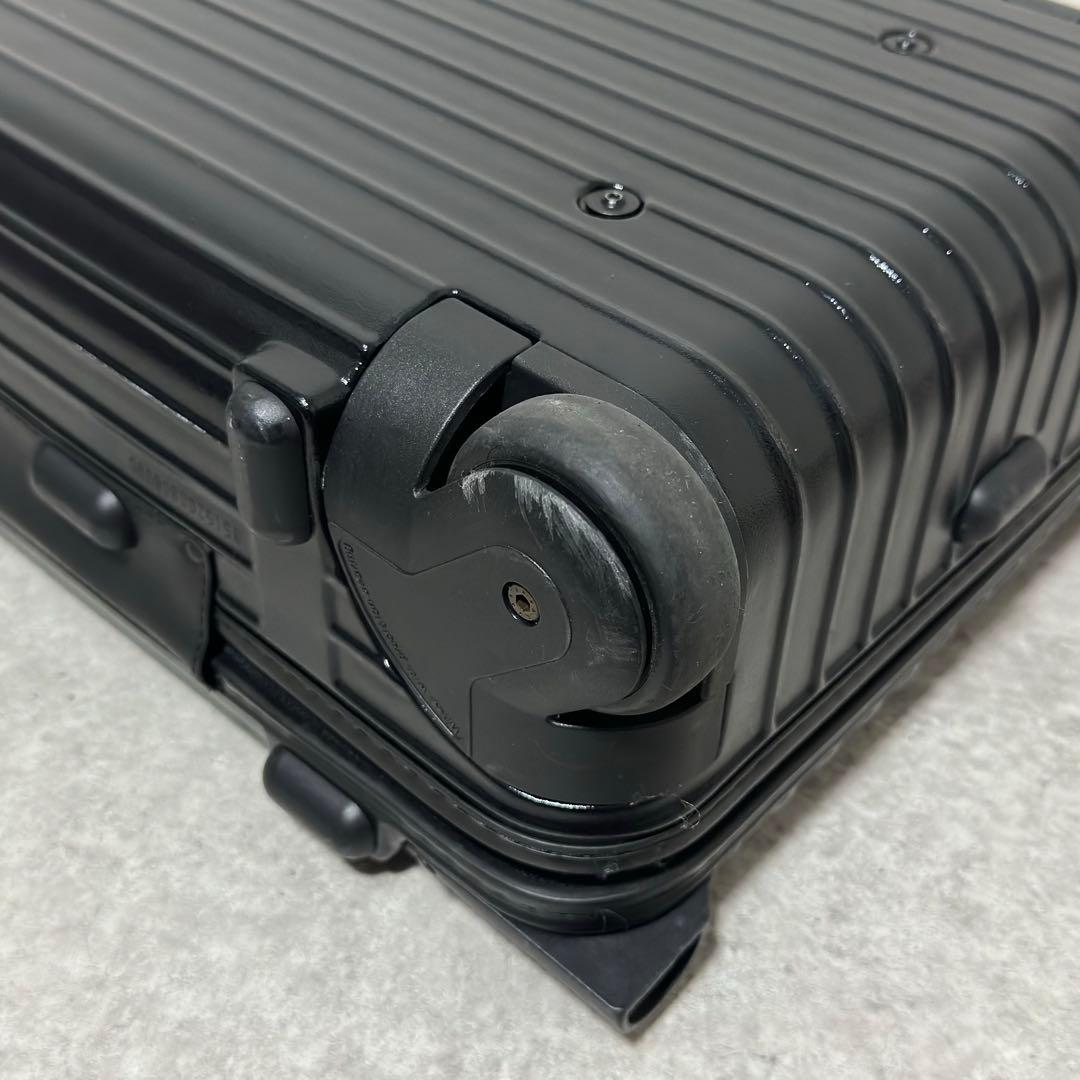 美品 RIMOWA サルサ 35L 2輪ブラック TSA 機内持込 851.52