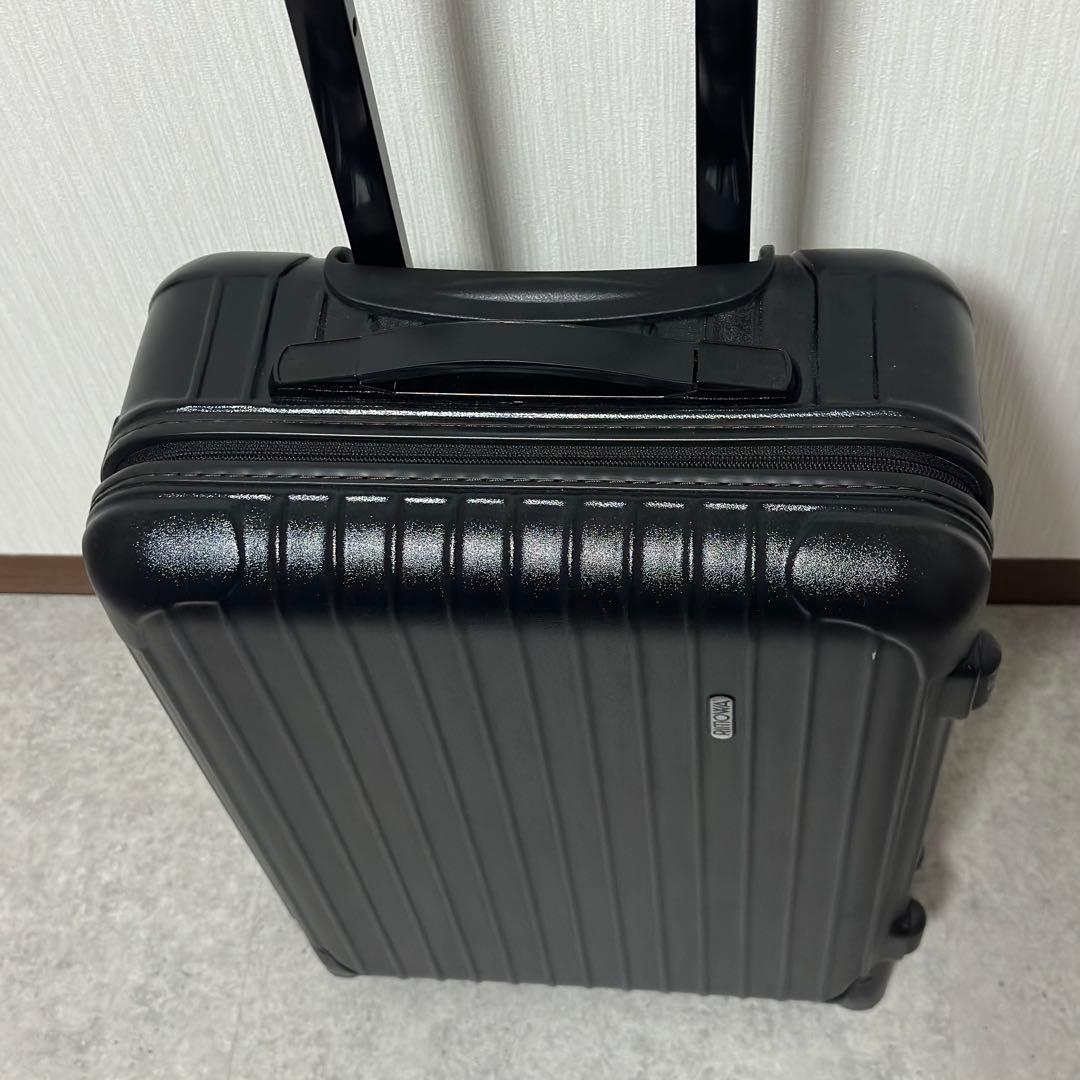 美品 RIMOWA サルサ 35L 2輪ブラック TSA 機内持込 851.52