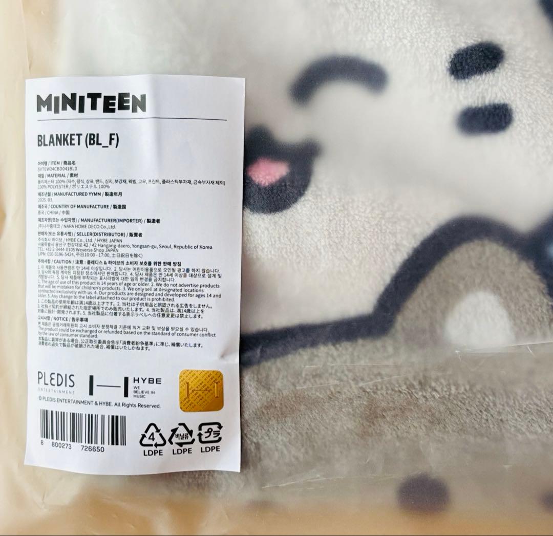 【新品未開封】SEVENTEEN セブチ MINITEEN BLANKET