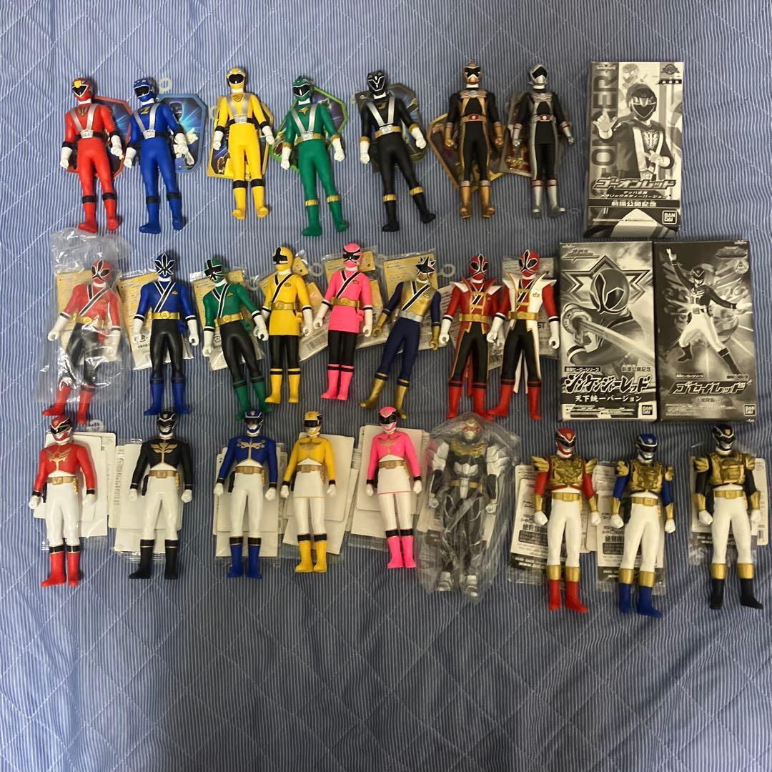 戦隊　ソフビ　220個　セット