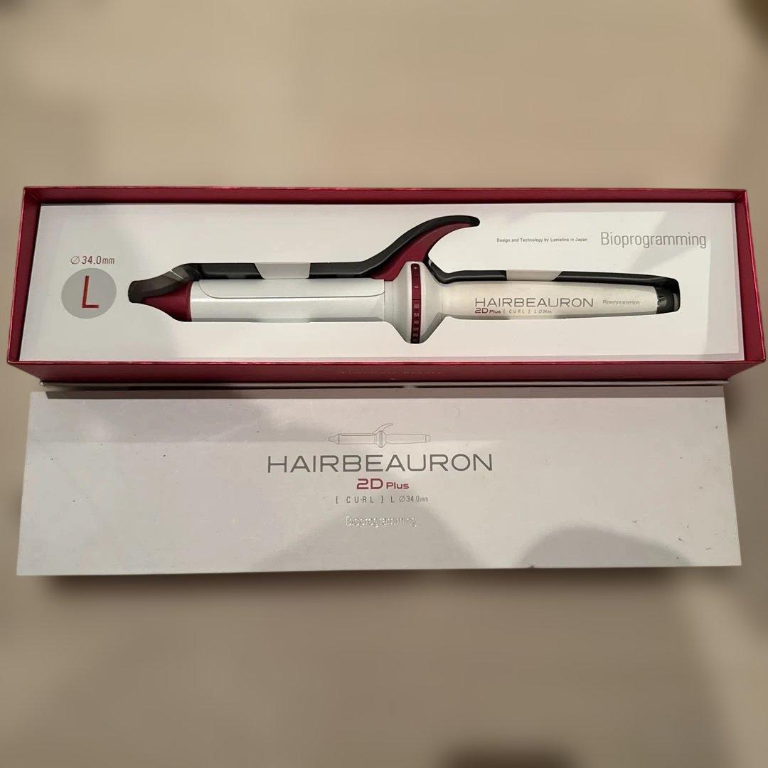 HAIRBEAURON 2D Plus カールヘアアイロン 32mm