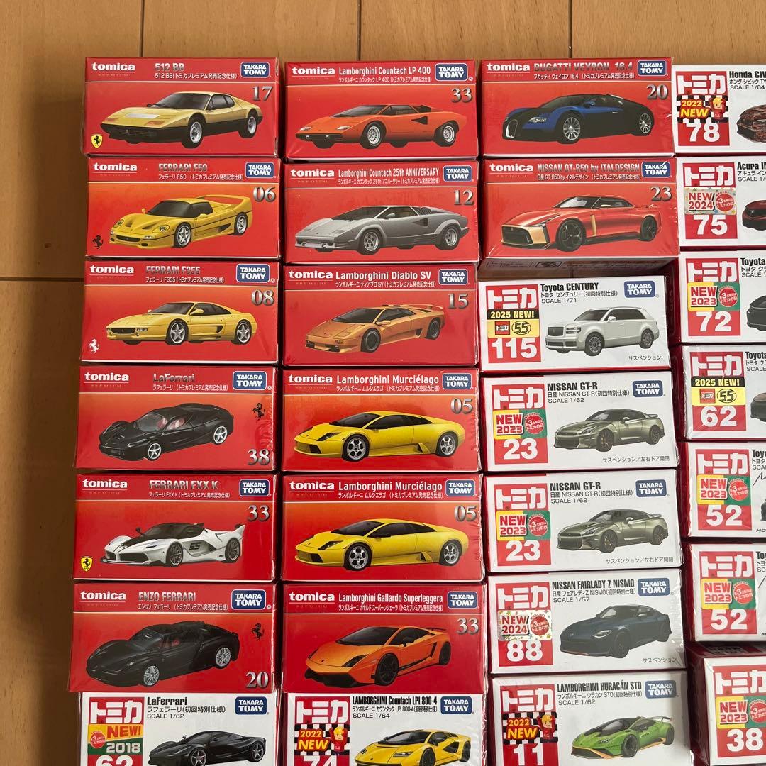 トミカ限定品　67台セット　初回特別仕様48台　初回特別仕様は全て未開封