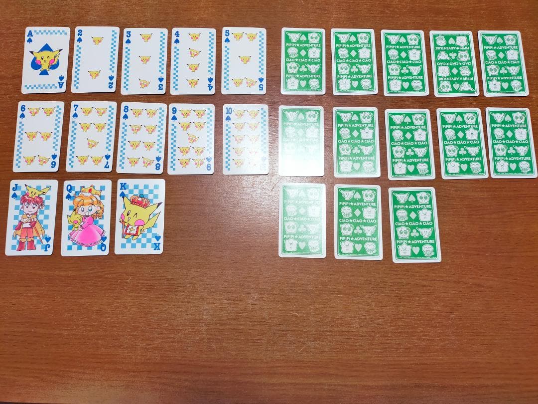 ポケモン　PiPiPi★アドベンチャー　ちゃお付録トランプ