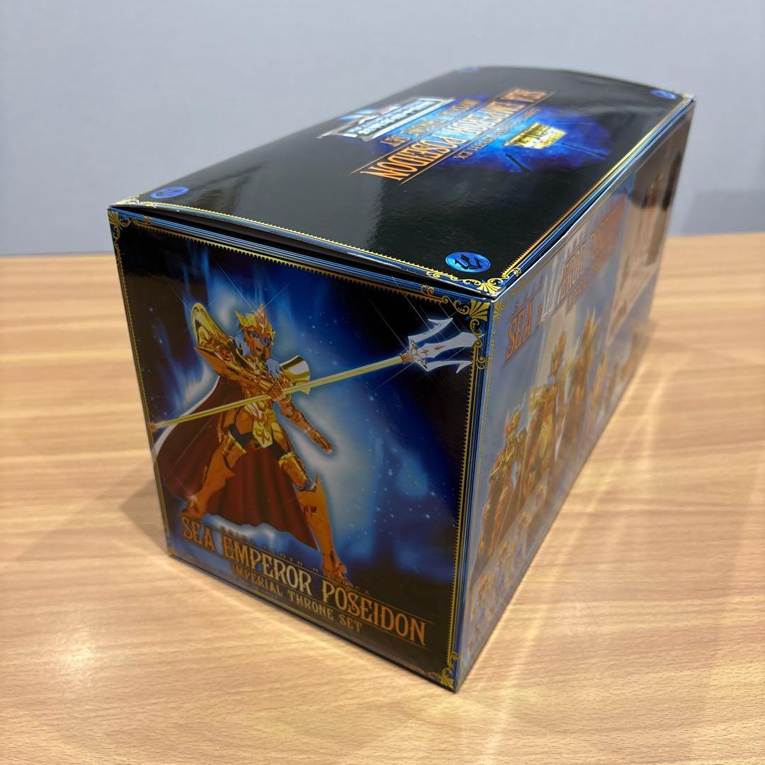 【未開封】 聖闘士聖衣神話 EX 海皇ポセイドン インペリアルスローンセット
