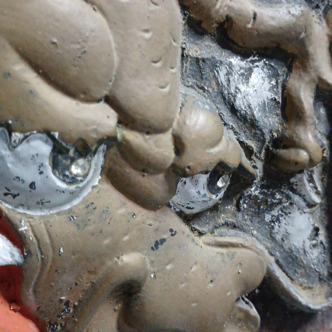 虎と龍の置物　　土台付き