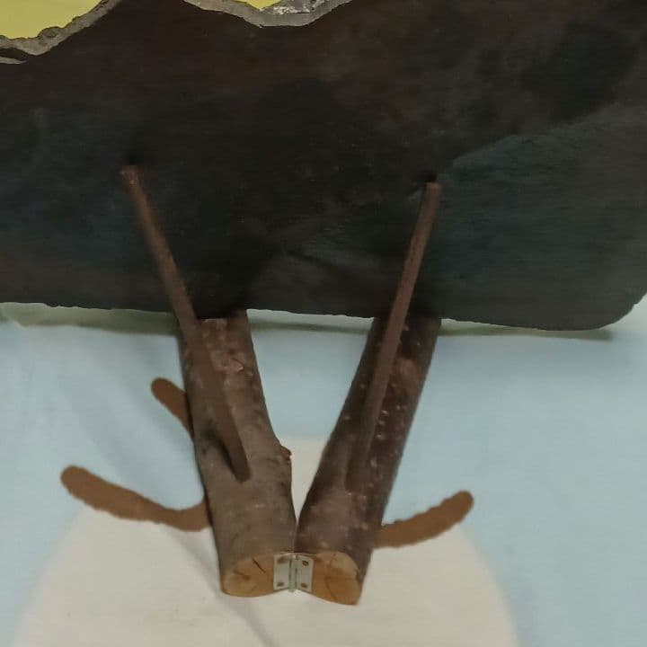 虎と龍の置物　　土台付き