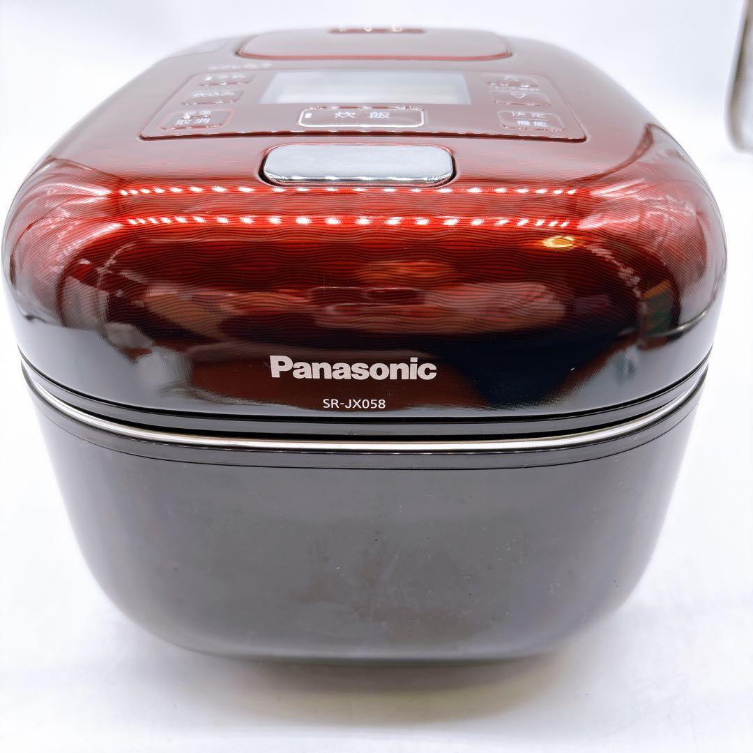 【美品】Panasonic 炊飯器SR-JX058-K 3号炊き