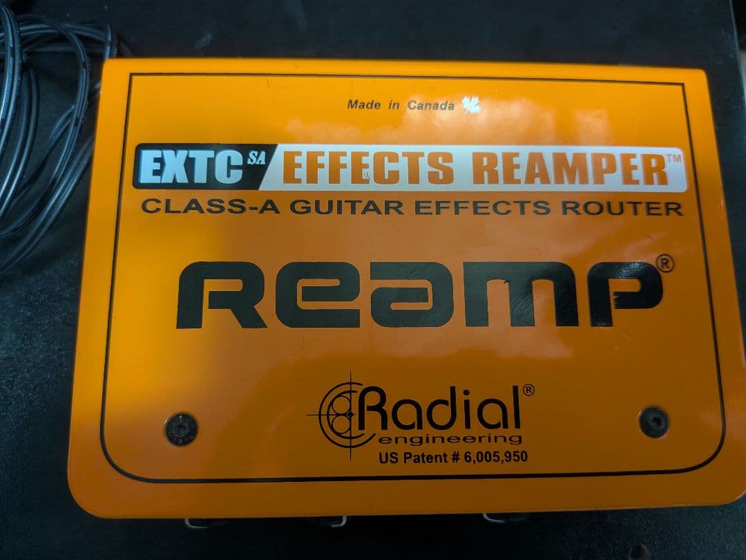 配信機器・PA機器・レコーディング機器 Radial EXT-SA Effects Reamper