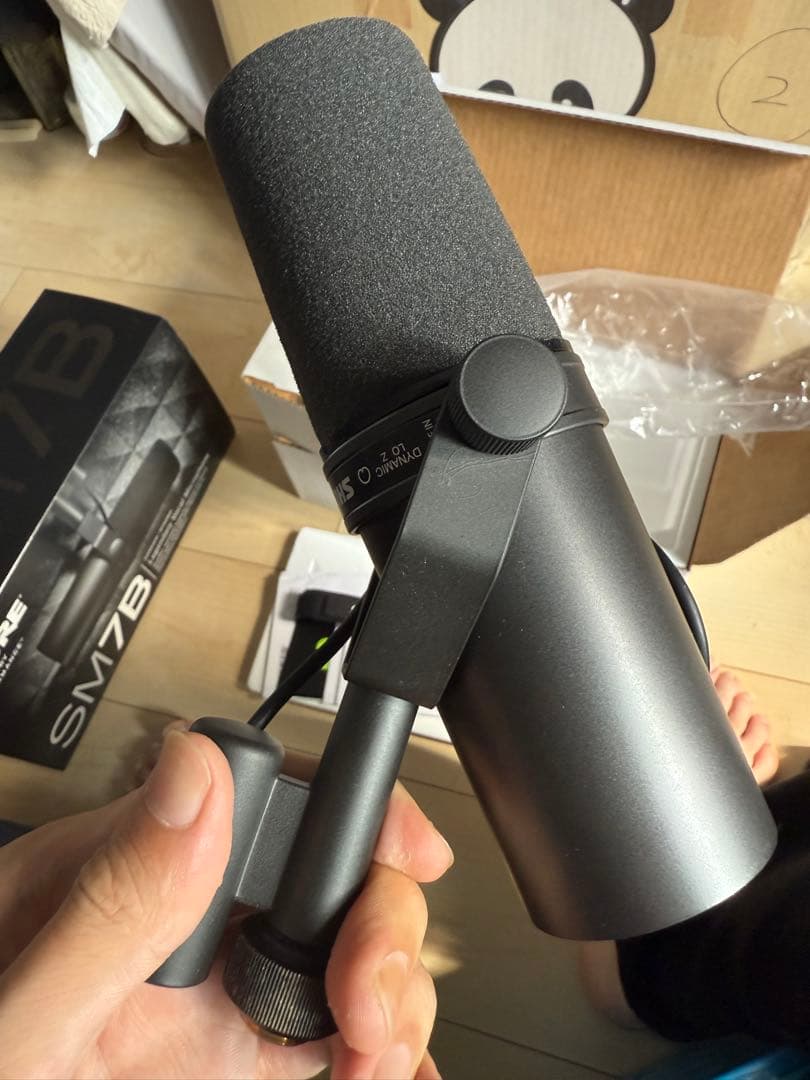 SHURE SM7B ダイナミックマイク＋cloudlifter CL-1