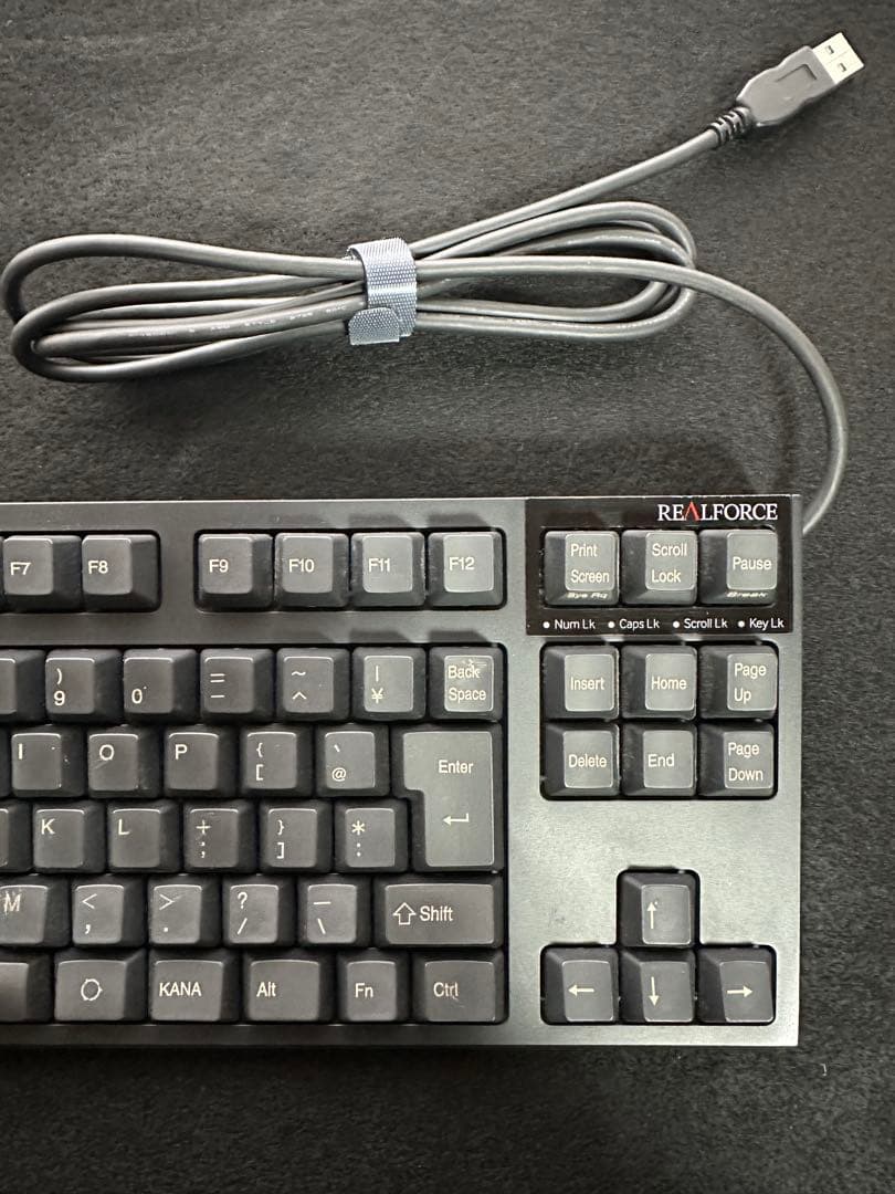 東プレ REALFORCE R2TL-JP4-BK 日本語配列 テンキーレス