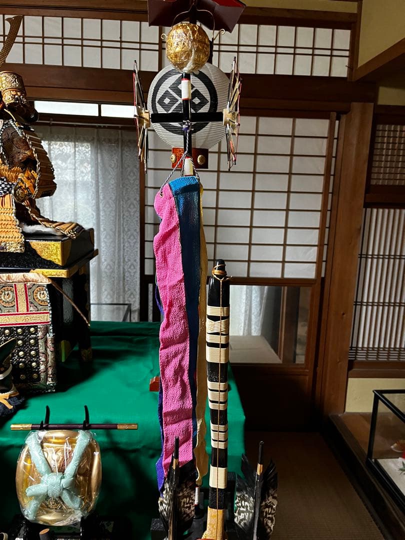 五月人形　大将人形　兜　子供の日　鯉のぼり