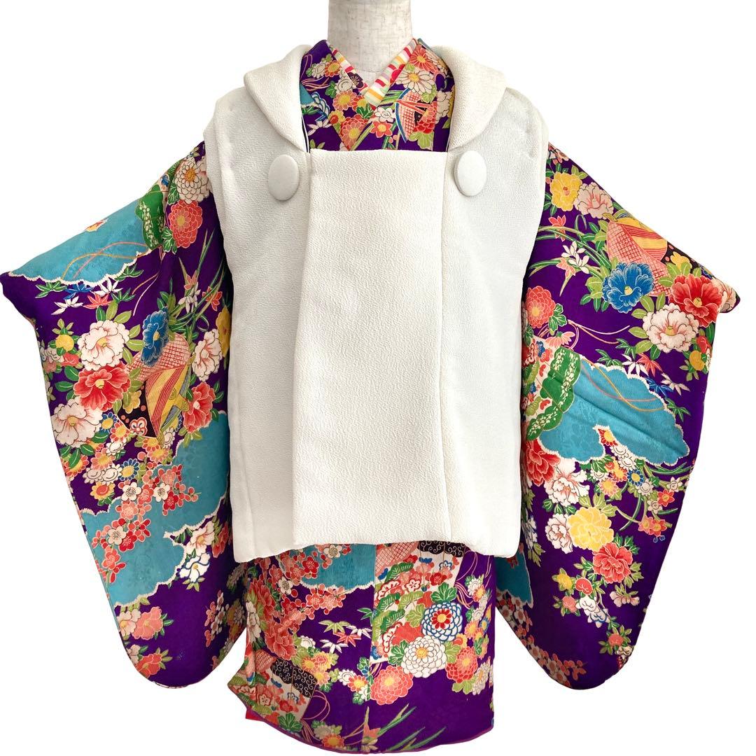 アンティーク　女の子　子供着物　七五三　アンティーク着物　NO6