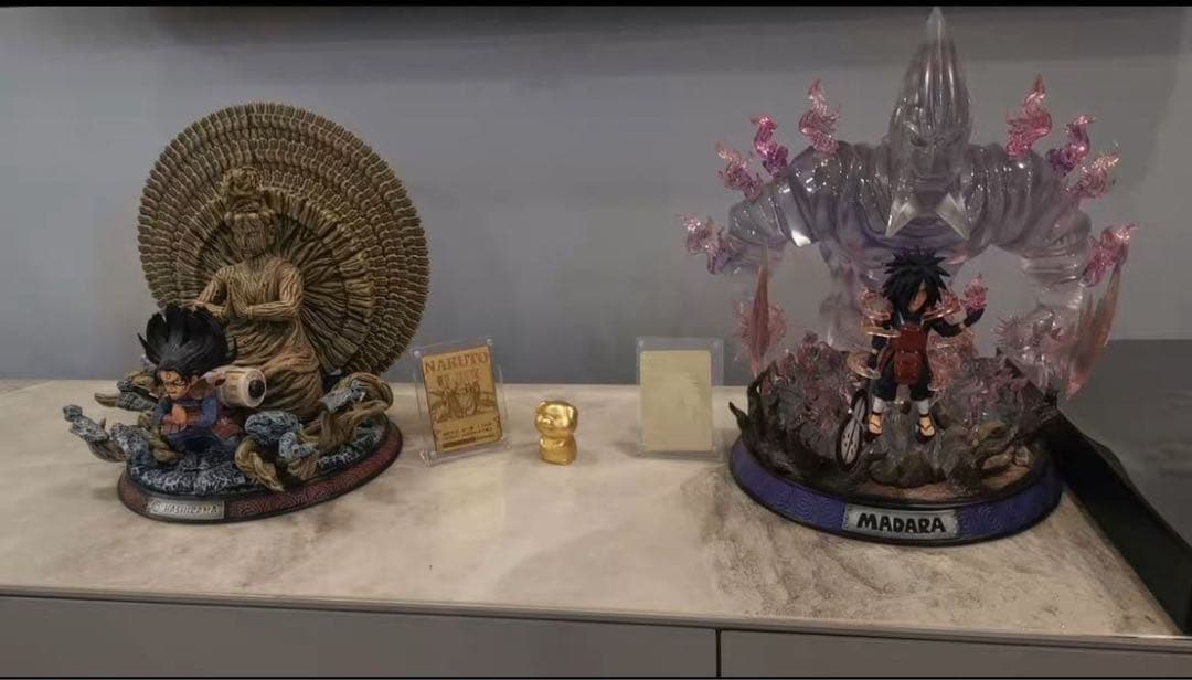 NARUTOナルト うちはマダラ ガレージキット ガレキ スタチュー②①