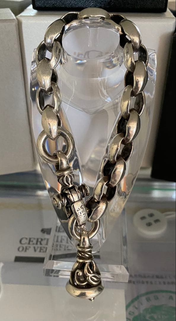 LONE ONES ロンワンズ　シルクリンクブレスレット　1クレーンベル