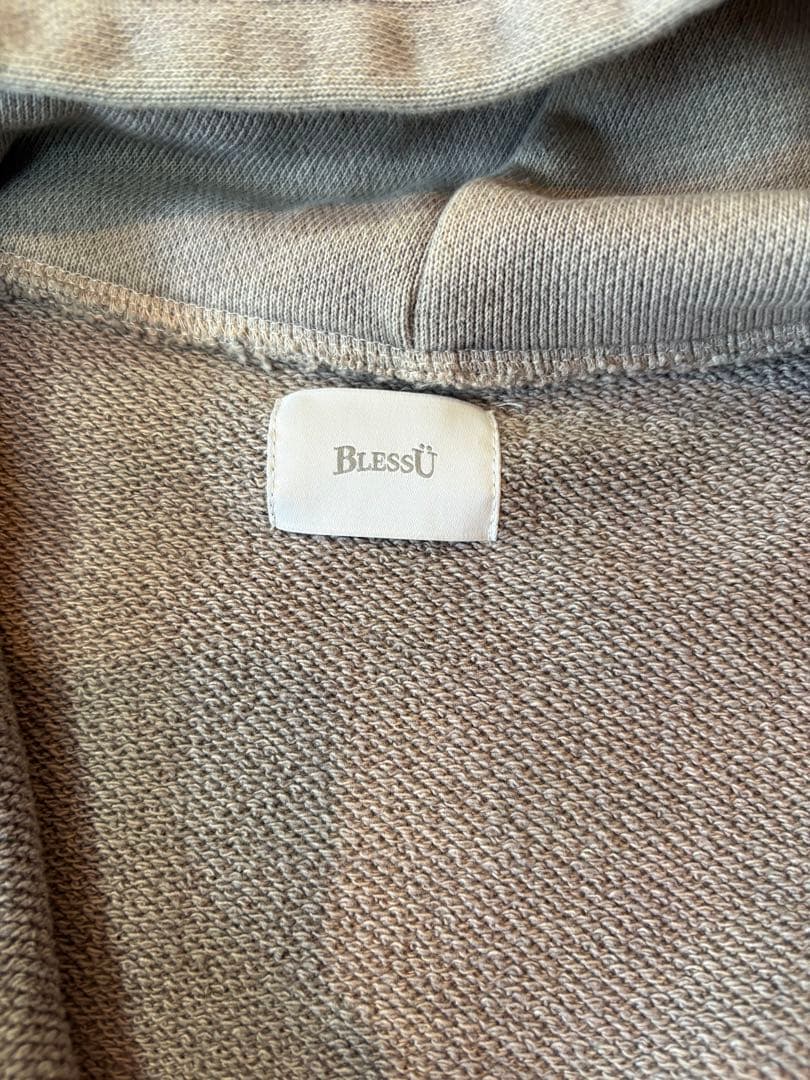 BlessU グレー パーカー Lサイズ 即完モデル