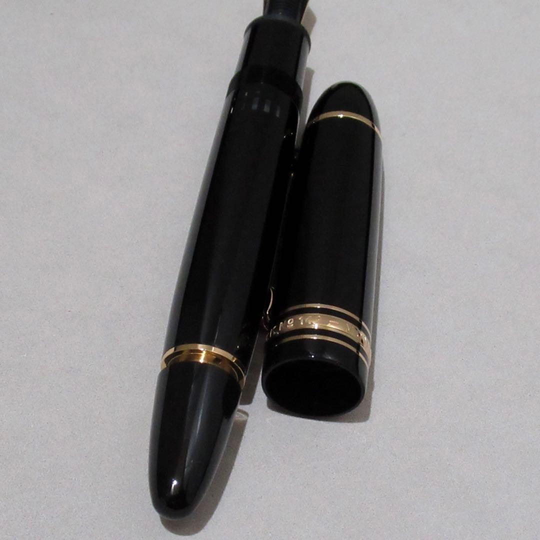 モンブラン 万年筆 149 カリグラフィー カーブドニブ ゴールド 132147