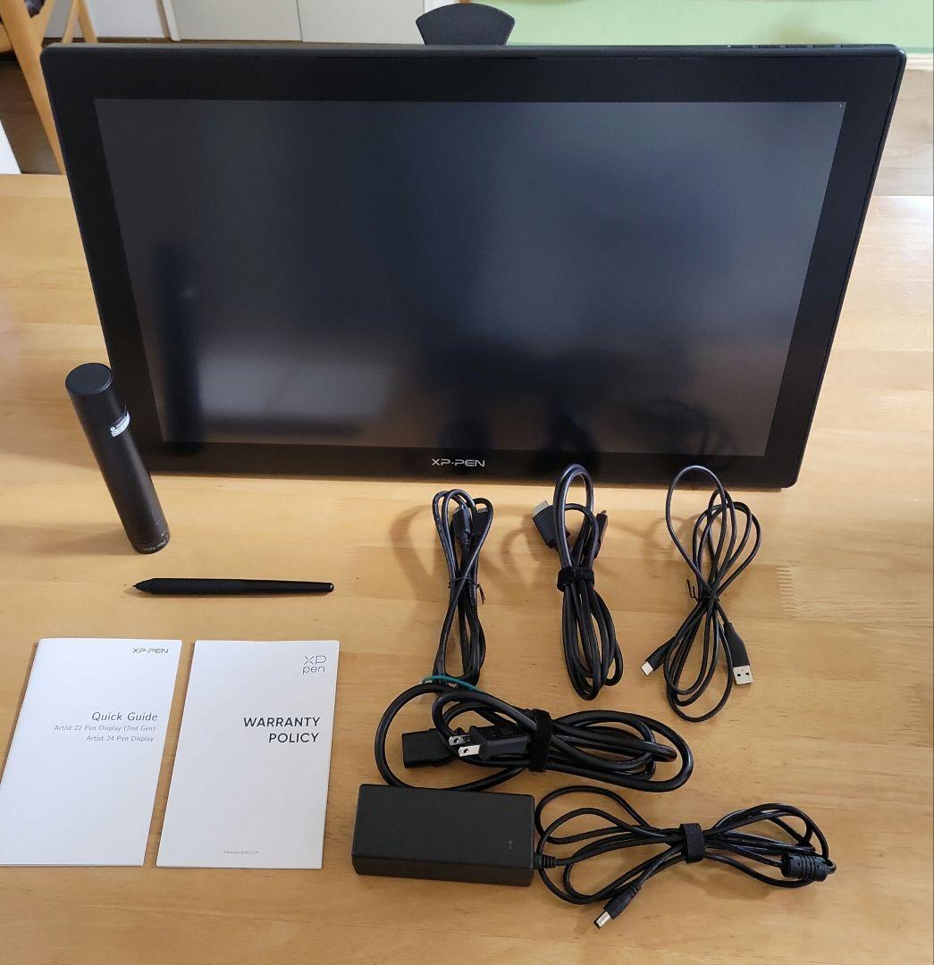XPPen 液タブ　21.5インチ　Artist 22セカンド(箱なし)