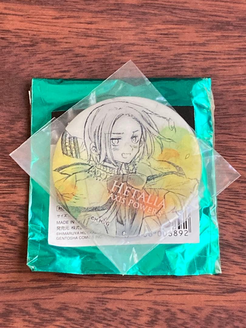 ヘタリア　民族衣装　チェンジング缶バッジ　オーストリア＆ポーランド