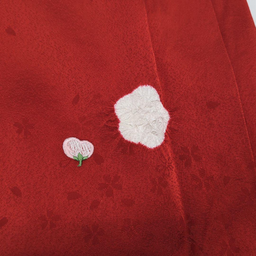 新品 正絹被布 絞り刺繍