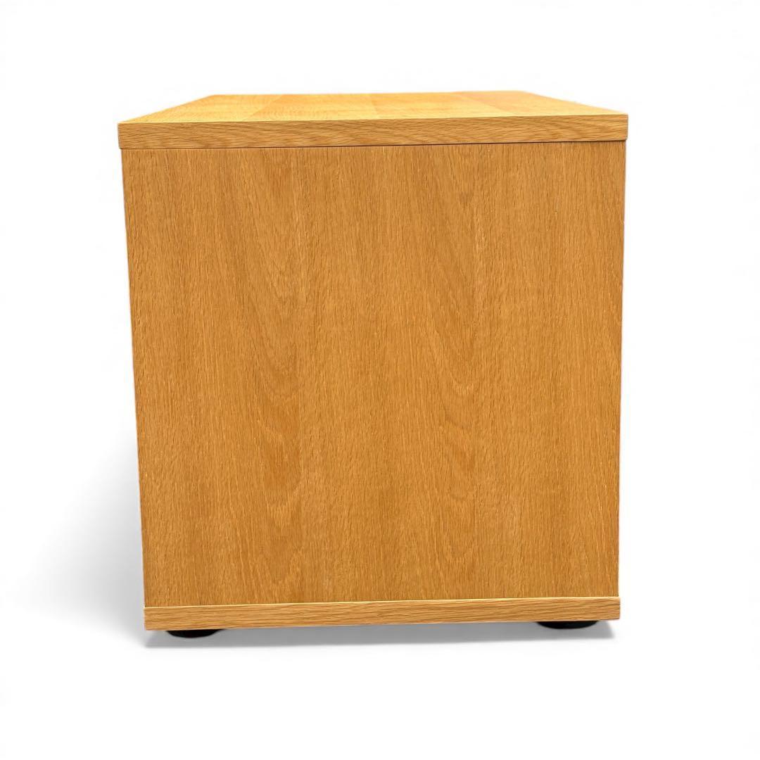 【年末限定】無印良品 スタッキングキャビネット オーク材 テレビ台 廃盤品