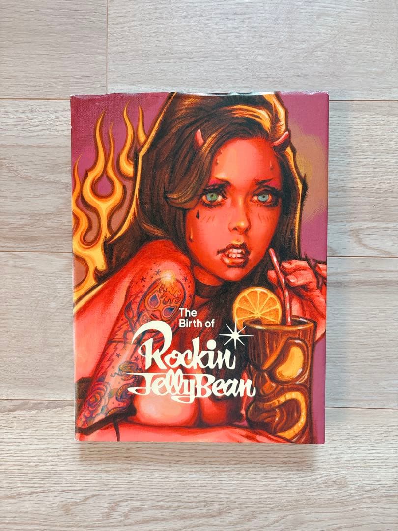 ロッキンジェリービーン 画集 希少 絶版 イラスト集 本 エロスティカ