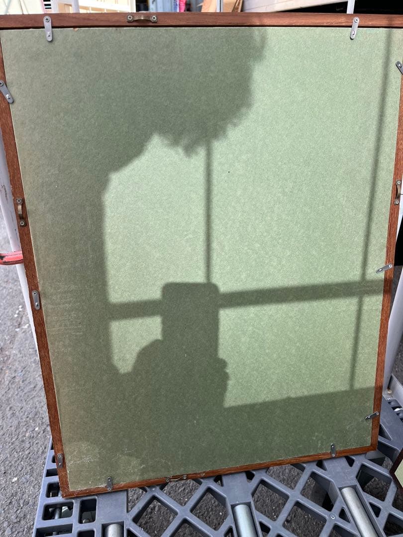 書道　額縁　額　人物画　3点　セット　中国