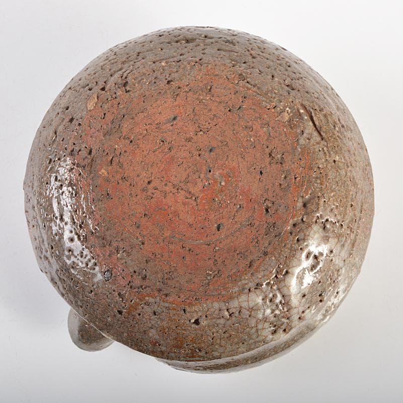 茶道具　唐津焼　古唐津　刷毛目　片口茶碗　C　R7493