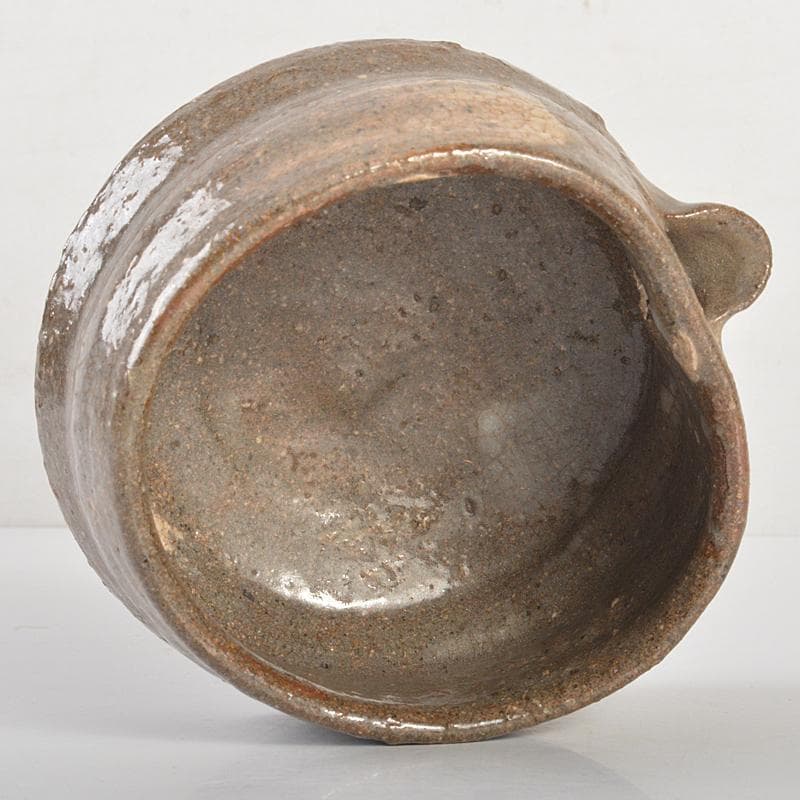 茶道具　唐津焼　古唐津　刷毛目　片口茶碗　C　R7493