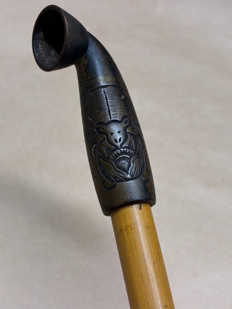 喧嘩キセル 煙管 時代物