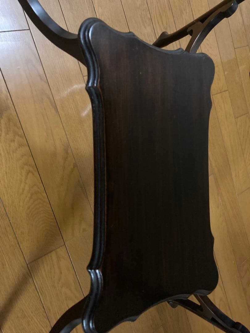 アンティーク木製テーブル ダークブラウン