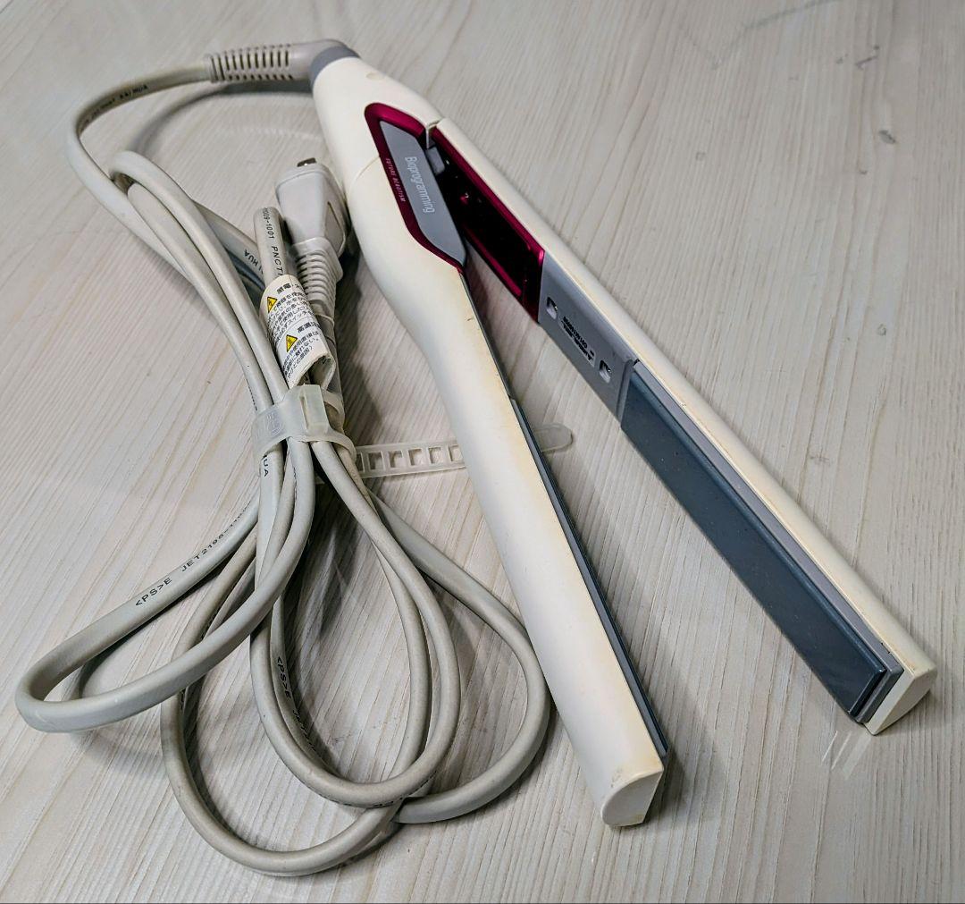 ゆったん専用　HAIRBEAURON ストレートヘアアイロン ホワイト