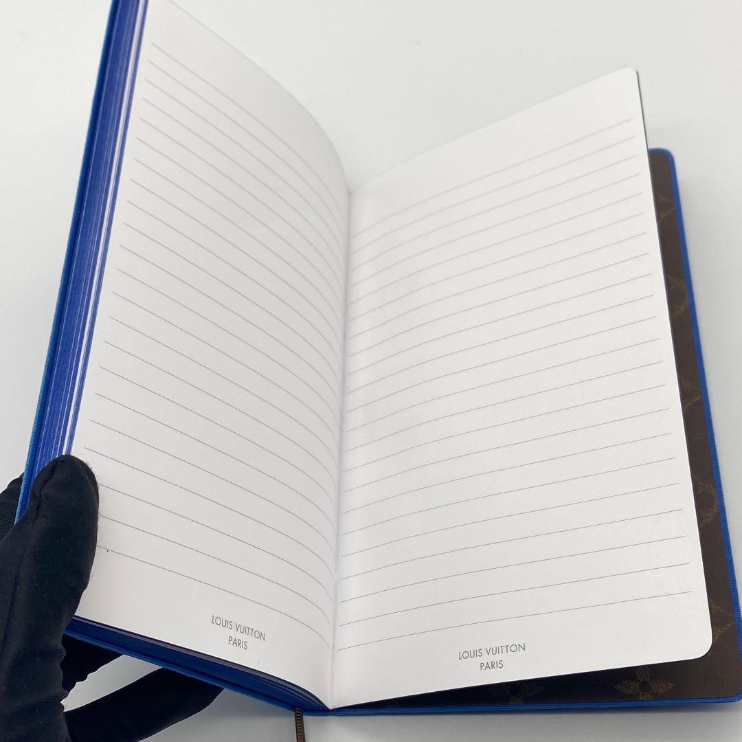 【美品】LOUIS VUITTON・ルイヴィトン・ノートブックMM・ジェーン・青
