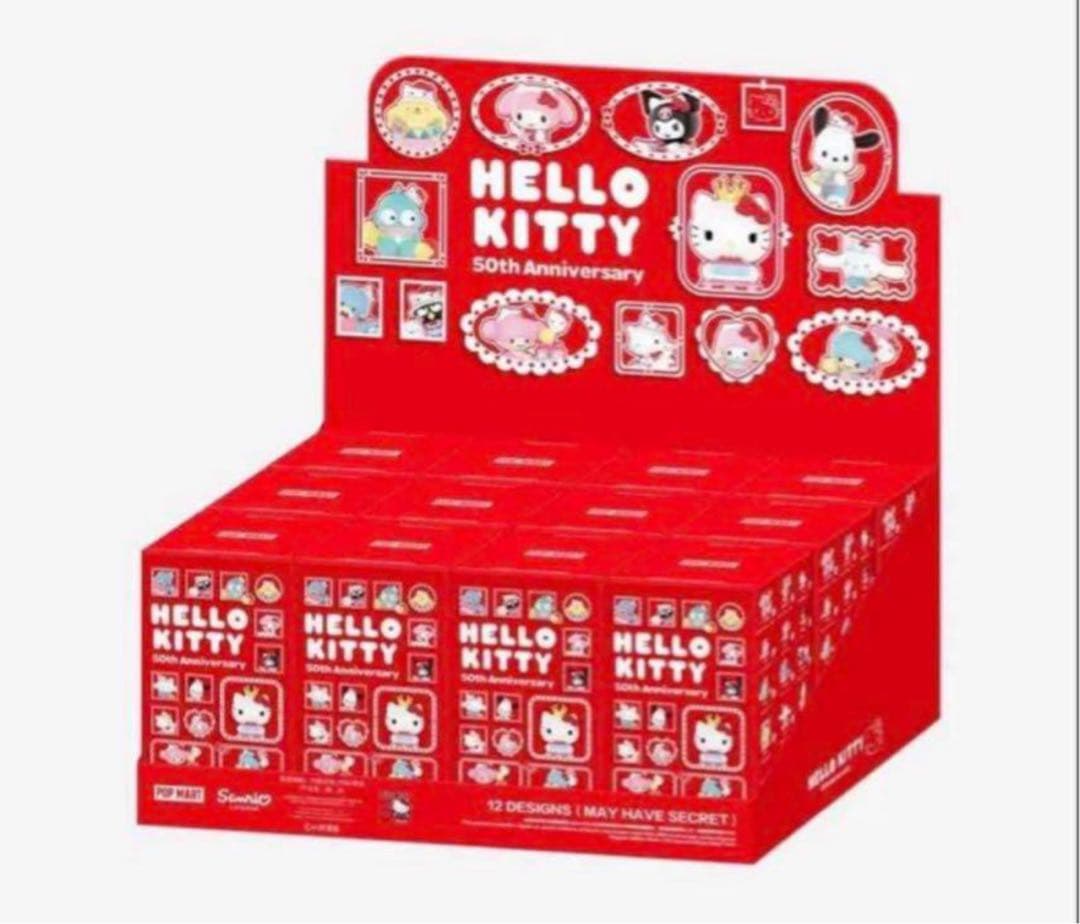 完全未開封　POPMART Hello Kitty 50th 12箱セット
