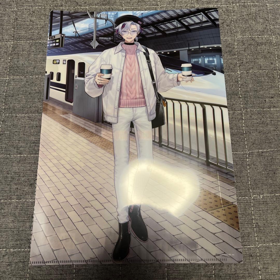 不破湊 にじさんじ × 東海道新幹線 コラボクリアファイル 非売品