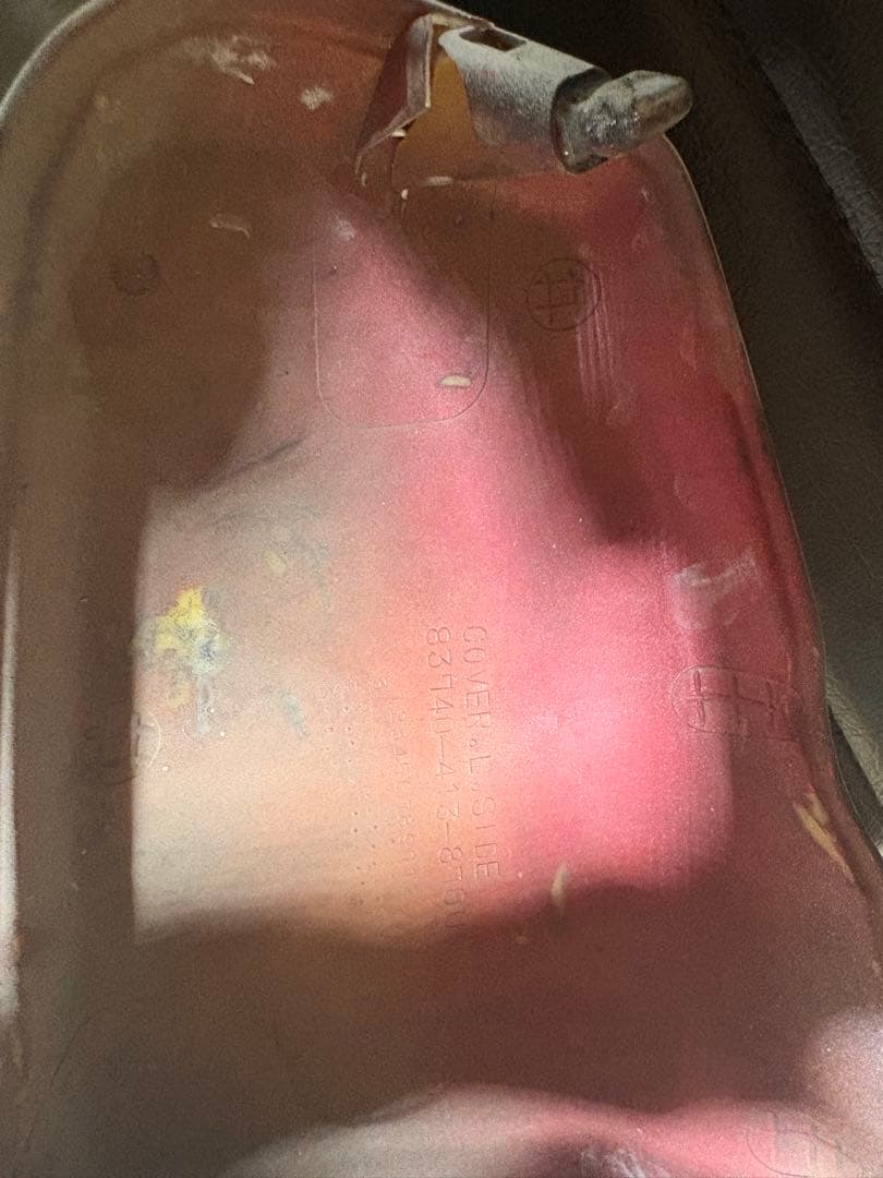 CB400T 角タンク　サイドカバー　セット