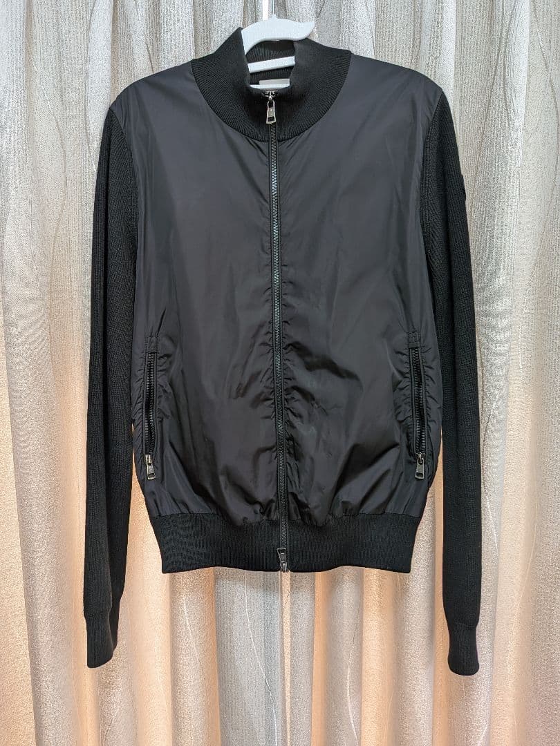 MONCLER モンクレール ニット切り替え トリコットカーディガン