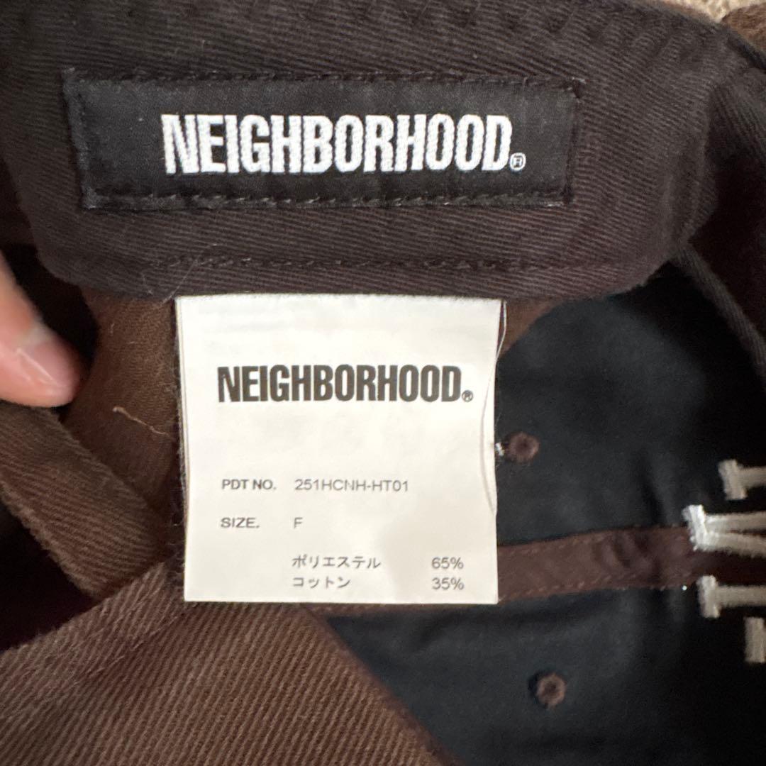 25ss NEIGHBORHOOD ベースボールキャップ ブラウン F