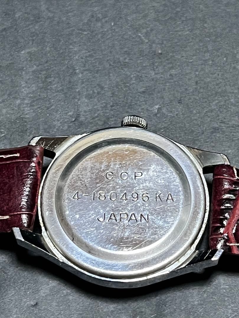 ★超絶品！シチズン リーダースチューデント 動作良好　手巻きメンズ腕時計