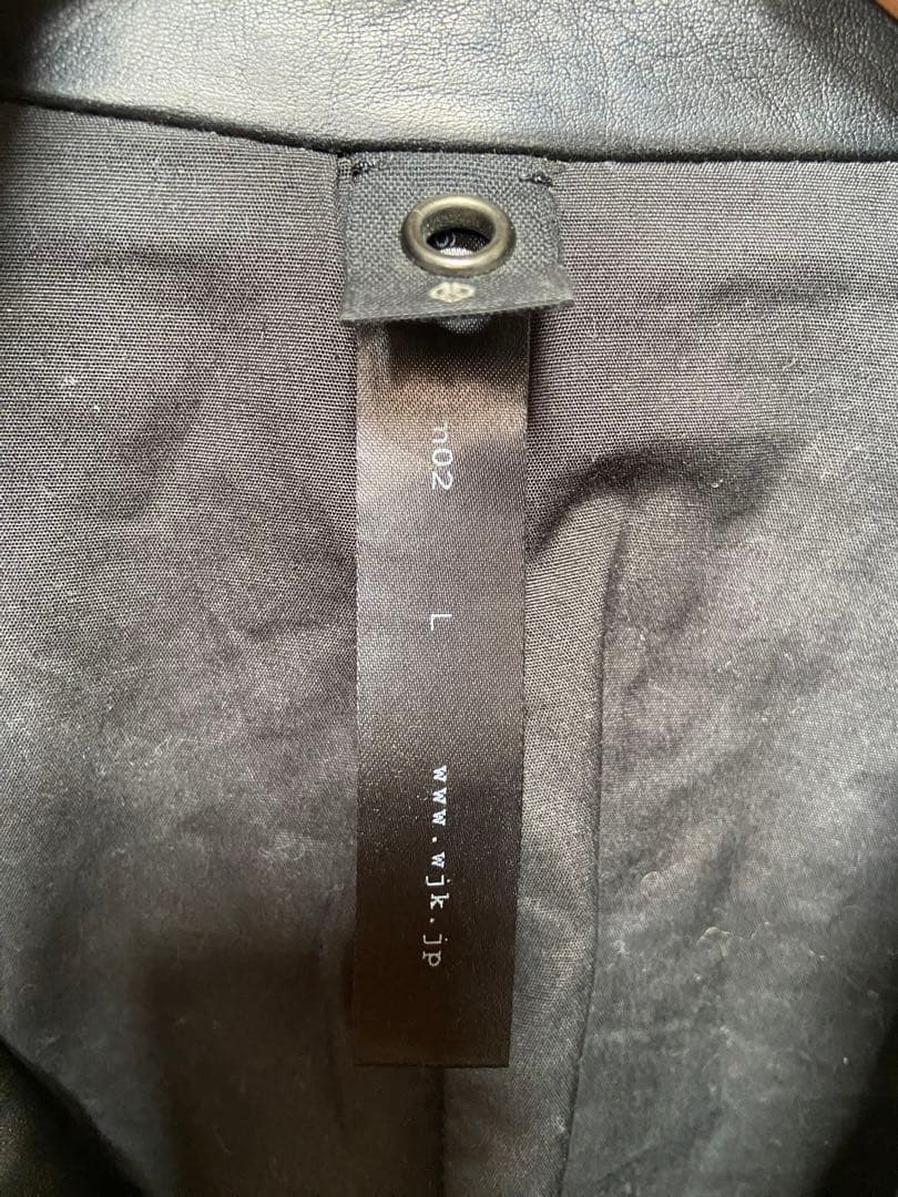 wjk ダブルジェイケー レザージャケット ラムレザー rm02