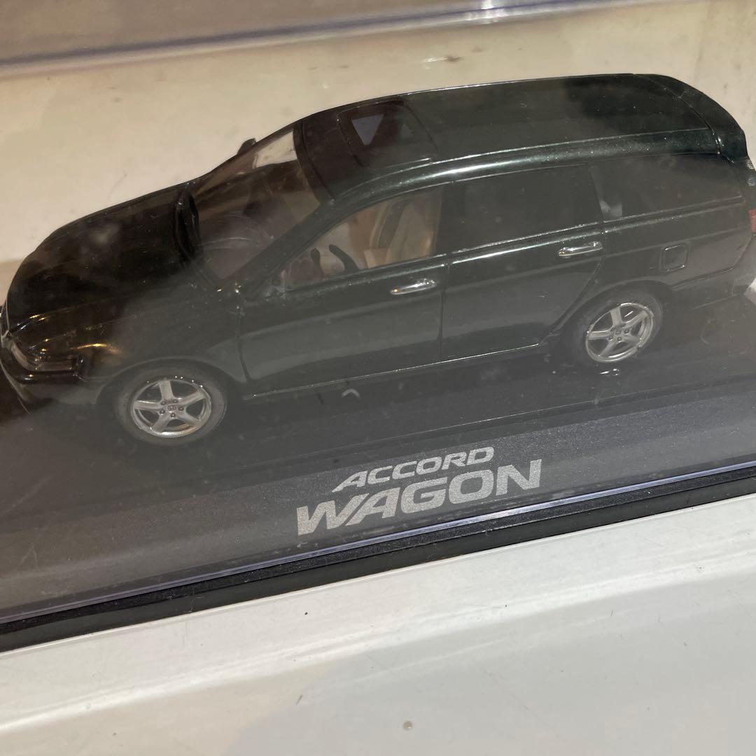 【絶版】ホンダディーラー払い下げ　アコードワゴン　1/43 非売品　左ミラー破損