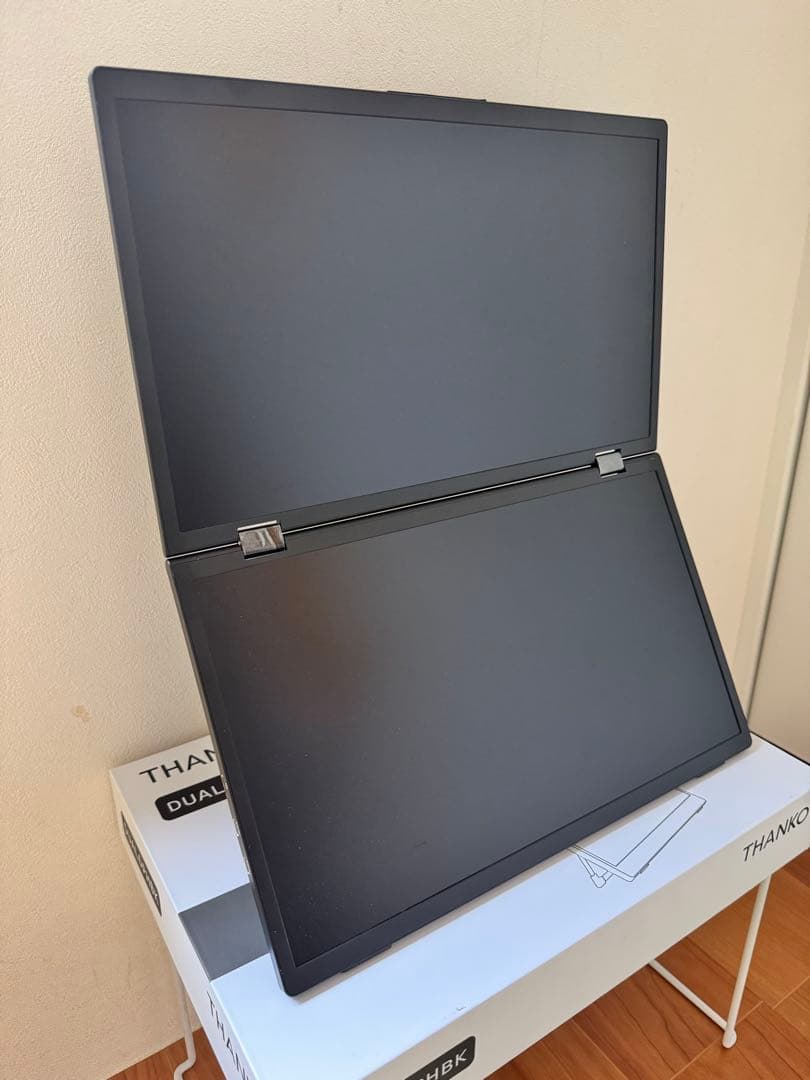 THANKO 2画面 15.6インチ デュアル ポータブルモニター