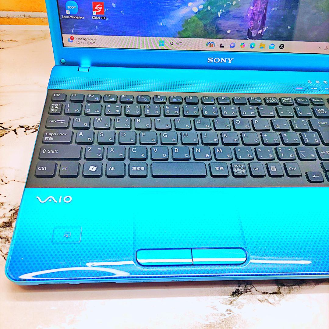 レアなオーシャンブルー❤️爆速SSD☘️Core-i5・メモリ8G✨限定色❣️