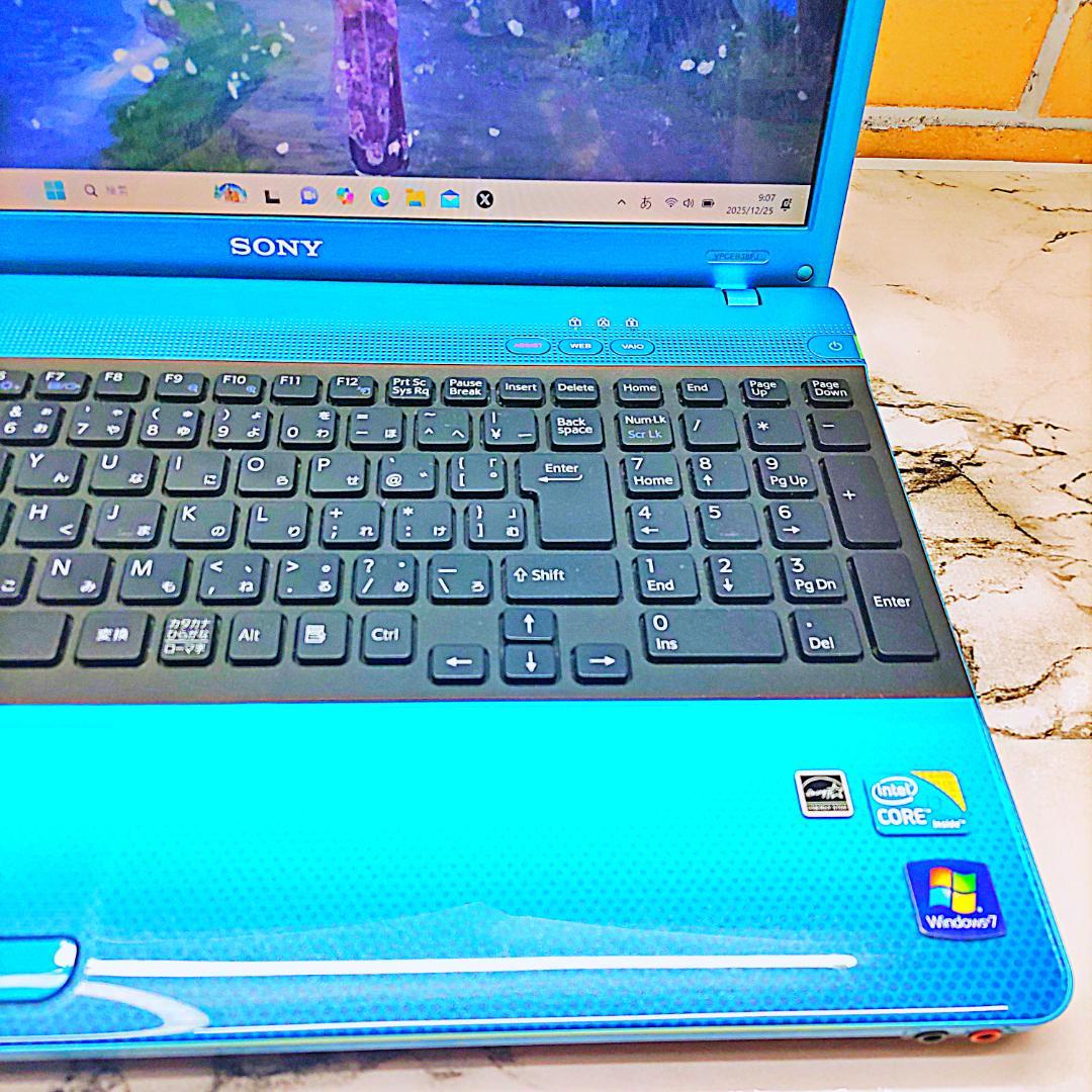 レアなオーシャンブルー❤️爆速SSD☘️Core-i5・メモリ8G✨限定色❣️