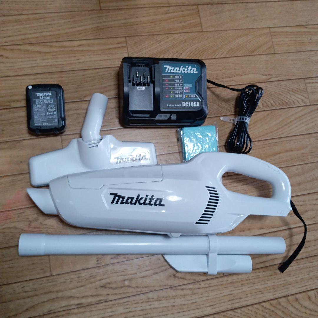 マキタ10.8V充電式クリーナー 純正バッテリー及び充電器付