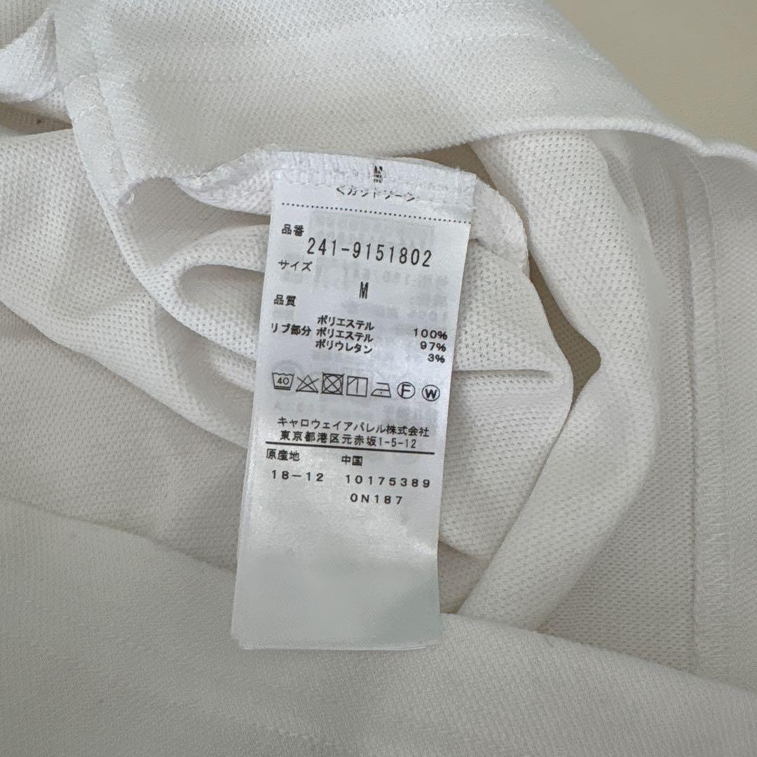 【6点セット】Callaway ゴルフウェアセット一式 ホワイト/ネイビー