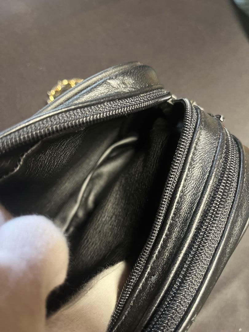 ももこちゃん　シャネル ラムスキン マトラッセ ショルダー バッグ.