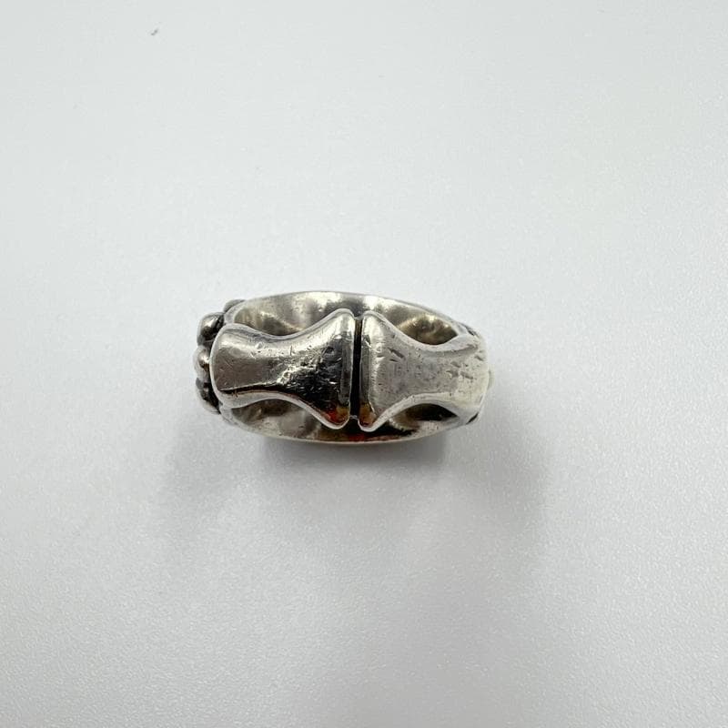 A&G リング フローラル 9ボール 刻印あり シルバー 925 18号