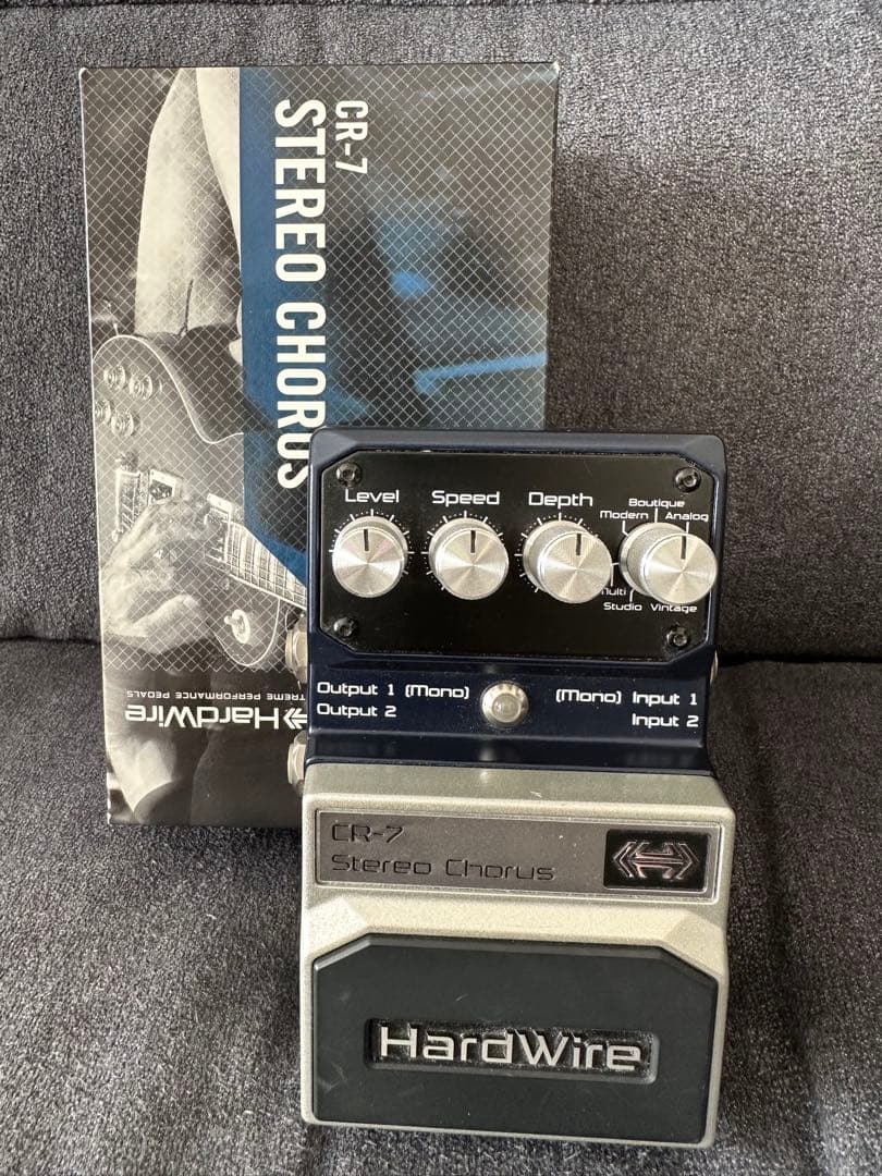 美品 HardWire CR-7 ステレオコーラス