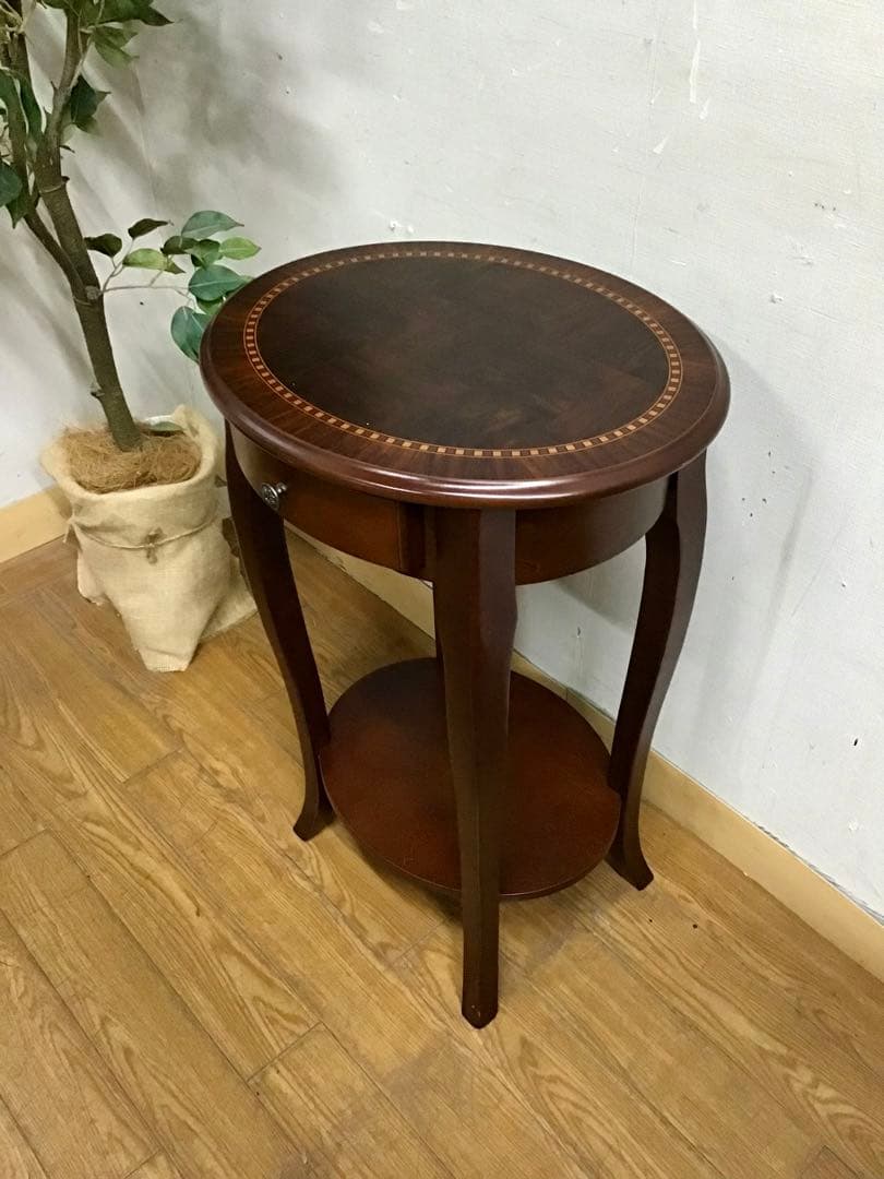 ナッツ☆管269☆英国調☆コンソールテーブル☆花台